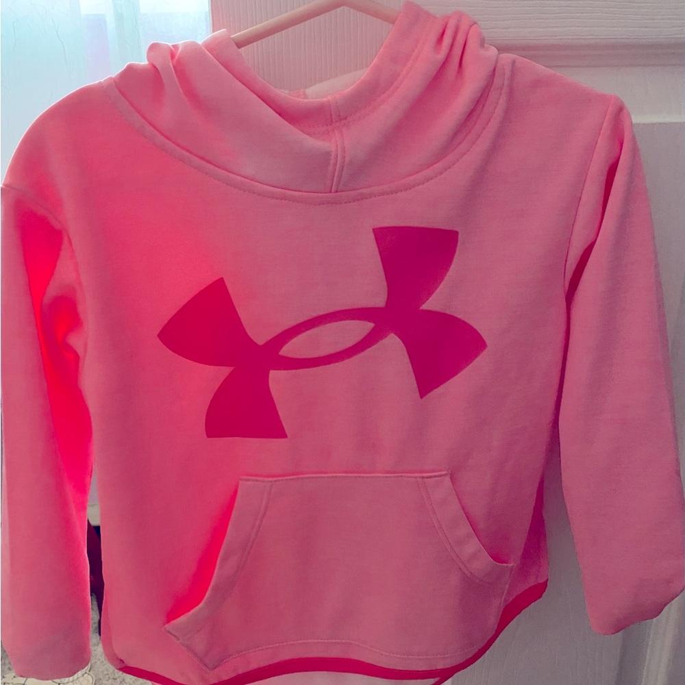 UA toddlers sweatshirt pink 3t